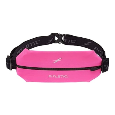 Fitletic Mini Sport Belt Runners Pouch Neon Pink กระเป๋าคาดเอววิ่ง