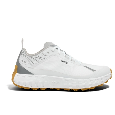 Norda Man's 001A White/Gum | รองเท้าวิ่งเทรล
