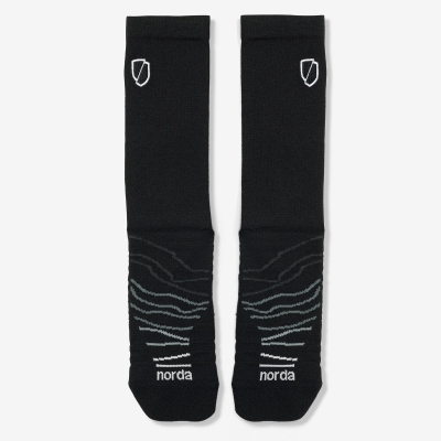 Norda Performance Sock-Black ถุงเท้าวิ่ง
