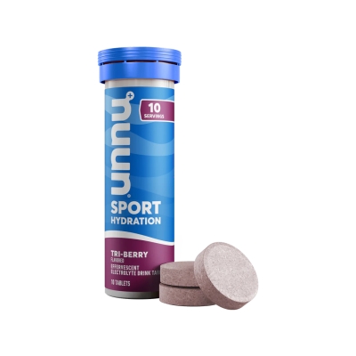 Nuun Sport Tri-Berry เม็ดฟู่เกลือแร่สำหรับนักกีฬา