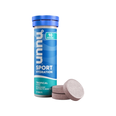 Nuun Sport Tropical เม็ดฟู่เกลือแร่สำหรับนักกีฬา