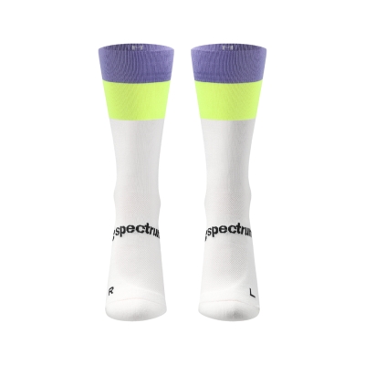 Personalbest Performance Sock Spectrum Volt/Purple ถุงเท้าวิ่งออกแบบระบายอากาศได้ดี