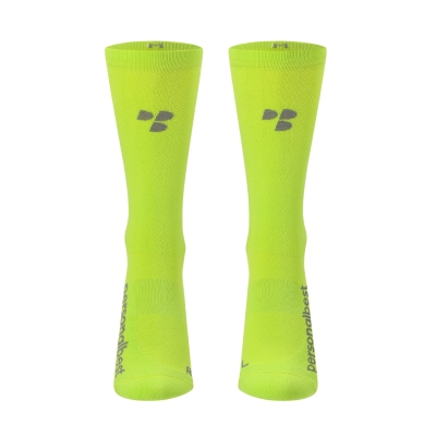 Personalbest Performance Sock Venom Green ถุงเท้าวิ่ง