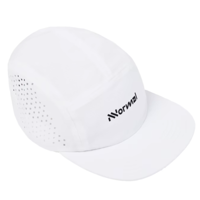 NNormal Race Cap White หมวกวิ่งเทรลระบายอากาศดี