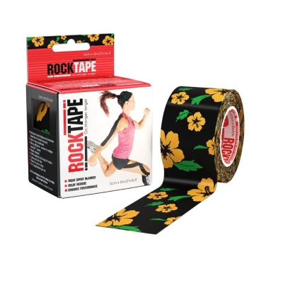 RockTape Roll Standard Adhesive Hawaii เทปกายภาพบำบัดสำหรับลดอาการบาดเจ็บ