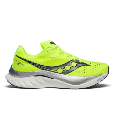 Saucony Men’s Endorphin Speed 4 Citron/Navy รองเท้าวิ่ง