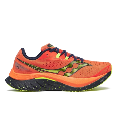 Saucony Men's Endorphin Speed 4 Pepper/Navy รองเท้าวิ่งถนน