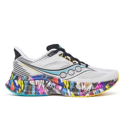 Saucony Men's Endorphin Speed 5 White/Black  รุ่นพิเศษฉลอง Berlin Marathon