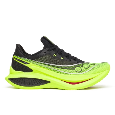 Saucony Men's Endorphin Pro 5 Citron/Black รองเท้าวิ่งคาร์บอนผู้ชาย