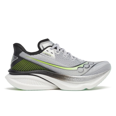 Saucony Men's Endorphin Azura Silver/Black รองเท้าวิ่ง Saucony Endorphin Azura ผู้ชาย