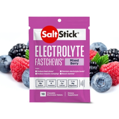 SaltStick FastChews Mixed Berry 10ct อิเล็กโทรไลต์ชนิดเม็ดแบบเคี้ยว