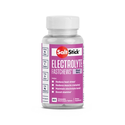 SaltStick FastChews Mixed Berry 60ct อิเล็กโทรไลต์ชนิดเม็ดแบบเคี้ยว