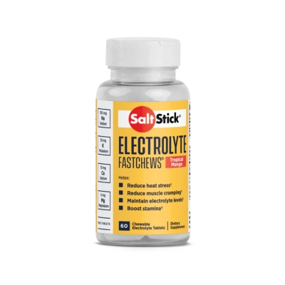 SaltStick Fastchew Tropical Mango 60 Chewable อิเล็กโทรไลต์ชนิดเม็ดแบบเคี้ยว