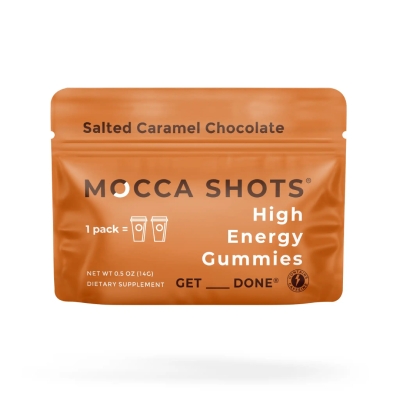 Seattle Gummy - Mocca Shot Salted Caramel เยลลี่พลังงานพร้อมคาเฟอีน