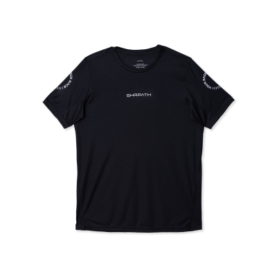 Shrpath Light Running Shirt Black เสื้อวิ่ง น้ำหนักเบา Shrpath ระบายอากาศสูงสุด แห้งไว