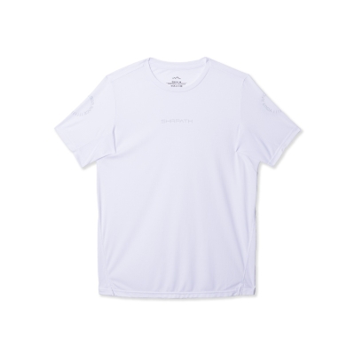 Shrpath Light Running Shirt White เสื้อวิ่ง น้ำหนักเบา Shrpath ระบายอากาศสูงสุด แห้งไว