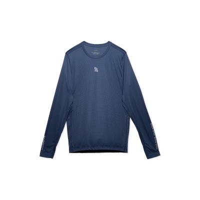Shrpath Light Running Shirt Long Sleeve Navy เสื้อวิ่ง แขนยาว น้ำหนักเบา Shrpath ระบายอากาศสูง แห้งไว