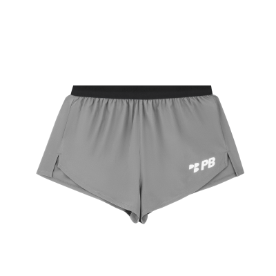 Personalbest Standard Short Grey กางเกงวิ่ง
