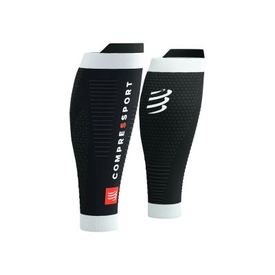 Compressport R2 3.0 Black / White ปลอกขารัดน่อง