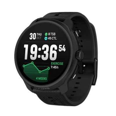 Suunto Race 2 All Black | นาฬิกา GPS สำหรับนักกีฬา