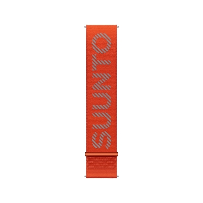 Suunto 22mm Athletic 7 Loop Textile Strap - Coral Orange S+M | สายนาฬิกา Suunto 22 มม.