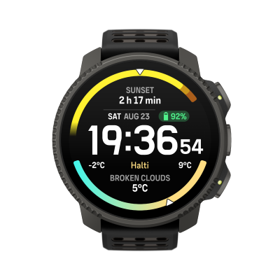 Suunto Vertical 2 Titanium Black | ที่สุดของนาฬิกาผจญภัย ด้วยจอ AMOLED สว่างสุด แบตเตอรี่โคตรอึด และไฟฉายในตัว