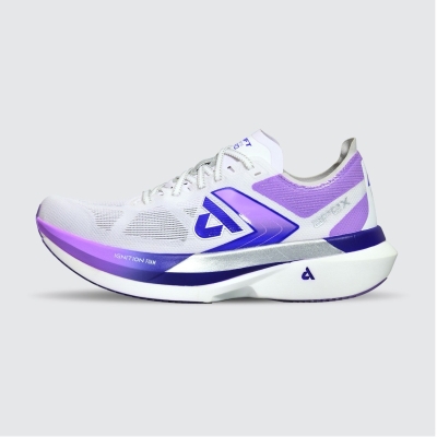 APEX SWIFT II PRO : WHITE / VIOLET รองเท้าวิ่งทำความเร็ว