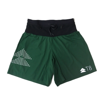 T8 Men's Sherpa Shorts British Racing Green กางเกงวิ่งสำหรับผู้ชาย