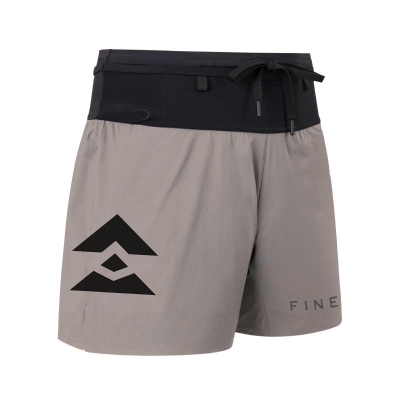 T8 Men's Sherpa Shorts Fineprint กางเกงวิ่งขาสั้นผู้ชาย