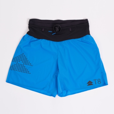 T8 Men's Sherpa Short Blue กางเกงวิ่งสำหรับผู้ชาย