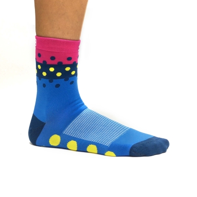 T8 Mix Match Socks Dots ถุงเท้า