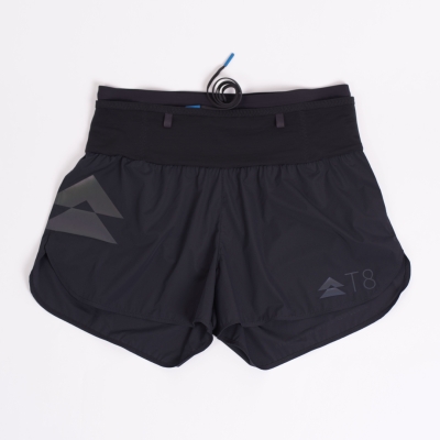 T8 Women's Sherpa Short Black กางเกงวิ่งสำหรับผู้หญิง