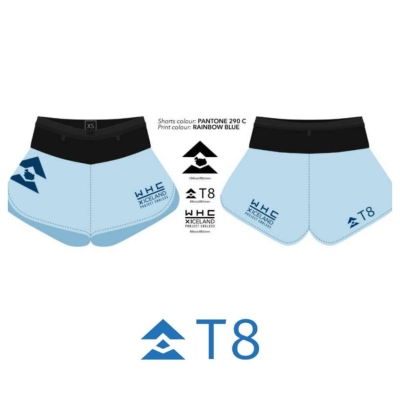 T8 Women's Sherpa Shorts WHC X Iceland กางเกงวิ่ง T8 Sherpa Shorts ผู้หญิง (รุ่นพิเศษ WHC X Iceland / มีช่องเก็บของรอบเอว)