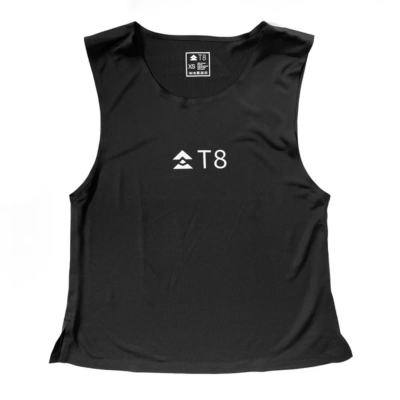 T8 Women's Trail Tank Black เสื้อวิ่งหญิงน้ำหนักเบา