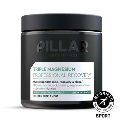 Pillar Performance Powder Triple Magnesium Recovery - Lemon Line ผงชงฟื้นฟูร่างกาย รสเลมอนไลม์