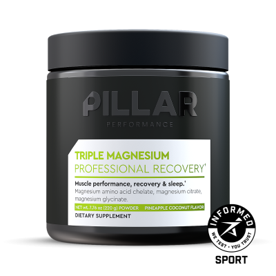 Pillar Performance Triple Magnesium Recovery Powder - Pineapple Coconut ผงชงฟื้นฟูร่างกาย รสสับปะรดมะพร้าว