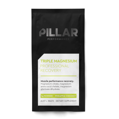 Pillar Performance Powder Triple Magnesium Recovery - Pineapple Coconut 5 g ผงแมกนีเซียมฟื้นฟูร่างกาย