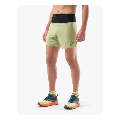 Compressport Trail Racing Overshort M Nile กางเกงวิ่งเทรล