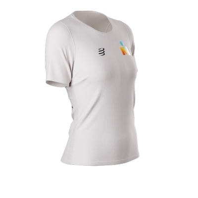 Compressport Training Ss Tshirt W - Ironman 2025 - L1 Sugar (เสื้อวิ่งซ้อมผู้หญิง Ironman)