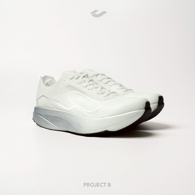 UNPAUSE PROJECT B L01 WHITE SILVER รองเท้าวิ่งแข่ง