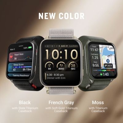 Garmin Venu X1 | สมาร์ทวอทช์ AMOLED บางที่สุด พร้อมไฟฉายและแผนที่ในตัว