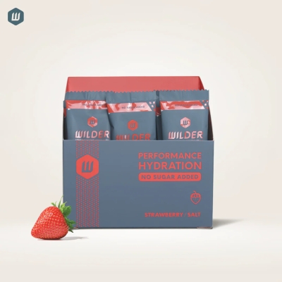 Wilder Performance Hydration Strawberry Box 30 Sachet | ผงเกลือแร่เติมความสดชื่น
