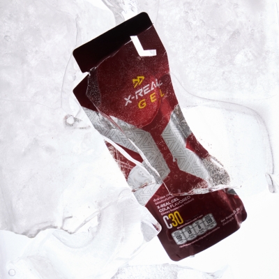 X-REAL Gel Cola Flavored เจลพลังงาน X-REAL รสโคล่า คาร์โบไฮเดรตสูง ดูดซึมเร็ว 1 ซอง