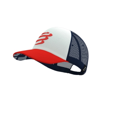 Compressport Trucker Cap Sugar/Blues หมวกทรัคเกอร์