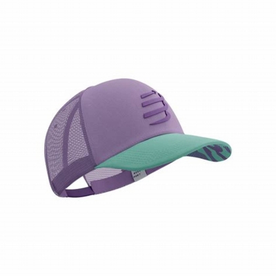 Compressport Trucker Cap Lupine/Shell Blue