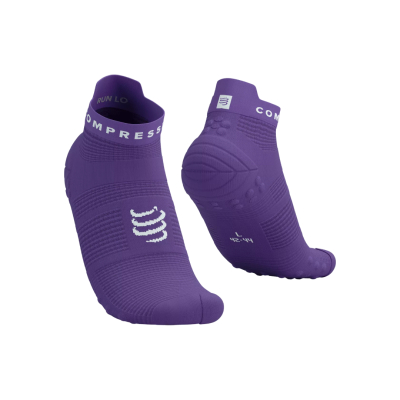 Compressport Pro Racing Socks v4.0 Run Low Lilac/White