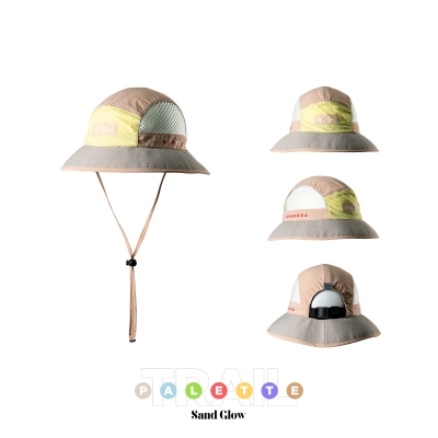 Yupster Bucket Pro - Trail Palette / Sand Glow - Beige/Yellow หมวกบักเก็ต
