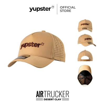 Yupster - AirTrucker 24 Collection / Desert Clay | หมวกวิ่ง Trucker ที่เบาและเย็นที่สุด