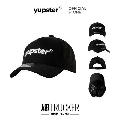 Yupster - AirTrucker 24 Collection / Night Echo | หมวกวิ่ง Trucker ที่เบาและเย็นที่สุด