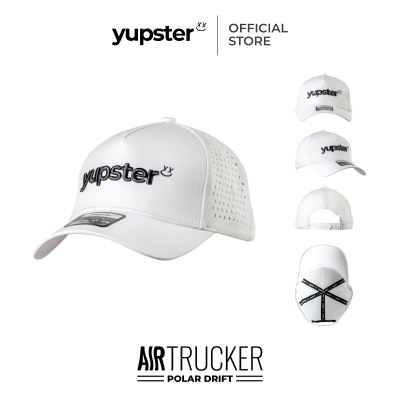 Yupster - AirTrucker 24 Collection / Polar Drift | หมวกวิ่ง Trucker ที่เบาและเย็นที่สุด